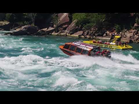 Jet Boat Devil's Hole Whirlpool Gorge Rapids Niagara River Falls tour Lewiston New York