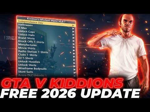 Free GTA 5 Mod Menu PC 2026 / Kiddions Cheat, Money Hack & Online Mods (WORKING)