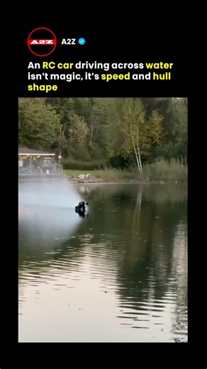 50 km/h or Sink: The Secret to Driving on Water