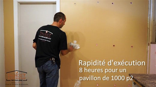 Isolation par injection: On perce, on injecte, on referme. Aussi simple que ça :) | Isolation Éco-concept | Facebook