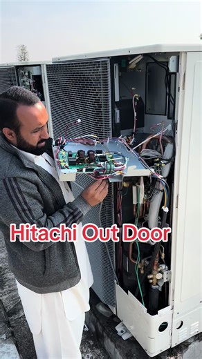 Hitachi Outdoor AC Installation and Functionality