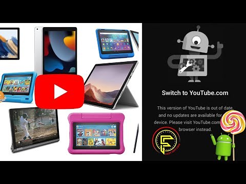 How To Install YouTube in old Android Tablet Android 5.0.1 ,5.1 5.0.2