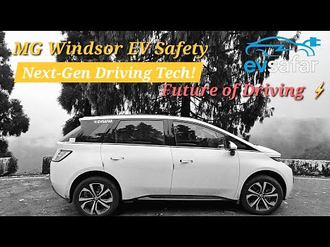 MG Windsor EV ADAS Demo | Advanced Driver Assistance System in Action 🚗✨ #Windsorev