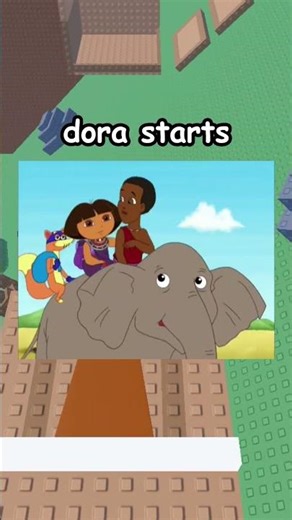 Dora The Explorer's Best Episode🙏 #shorts #roblox
