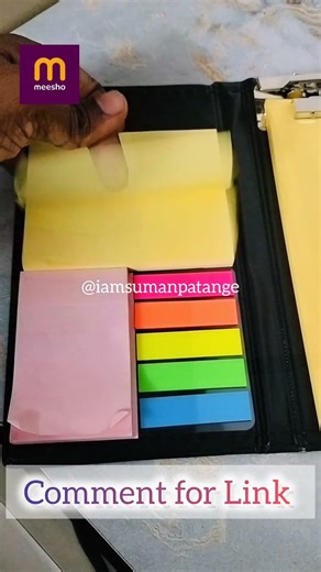 Product Link in description box notepad #meeshofinds