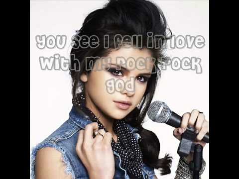 Selena Gomez - Rock God (Chipmunk Version) (With Lyrics)