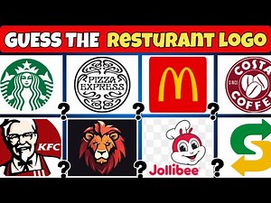 Guess The Restaurant Logo | Logo Quiz Game 2025