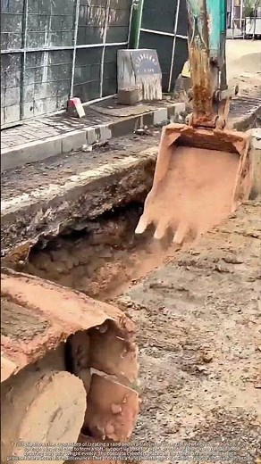 Building the Perfect Bed : Sand Padding for Underground Pipes