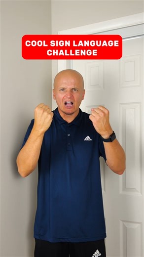 Cool sign language challenge!! 🤯 | Sandro Hatibović