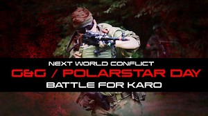 10K views · 77 reactions | Our next World Conflict at Ballahack Airsoft Field coming up on July 22nd. The Battle for Karo sponsored by G&G Armament and PolarStar Airsoft is going to be epic! Pre-reg or walk-on for only $30. | Ballahack Airsoft | Facebook