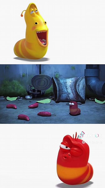 First Time Eating Chili Reaction: Hilarious Larva Cartoon