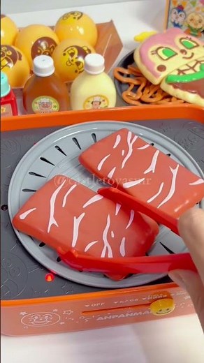 Satisfying Miniature; Making Japanese Food with Anpanman Play Set Toy ASMR