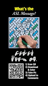 ❤️ New Year! 2026 ASL gift for you! 👉 https://ablelingo.com/g/asl-gift-001a 😄 (1) Scan QR, (2) Download & Color, (3) Take a pic, (4) Upload pic to the Facebook comments. Have a lovely day! ❤️ | Able Lingo ASL - American Sign Language