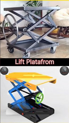 Smart Scissor Lift Platform | Heavy Load Lifting Mechanism 🔧