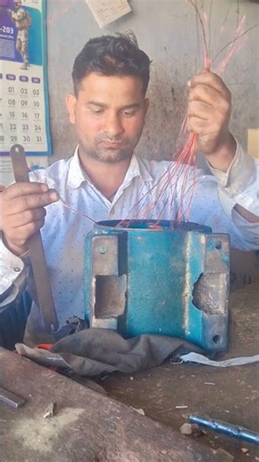 2hp single phase motor ke Connection kaise kare #shortvideo #like #channel #subscribe please sport