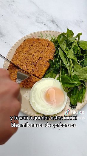 Receta de Milanesas de Garbanzos Saludables