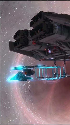Ship Launched Fighter docking animation