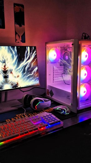 New Gaming PC + Dream Gaming Room Setup 🔥 RGB Beast!