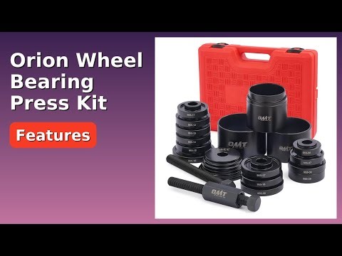 REVIEW (2026): Orion Wheel Bearing Press Kit. Features.