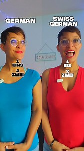 13K views · 4.6K reactions | German vs Swiss German: COUNTING to 20  #germanvsswiss #swissgerman #schweizerdeutsch #schweiz #switzerland #learngerman #schwiizerdütsch #zürich #languages #dialect | Swiss German for Beginners | Facebook