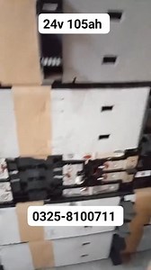 9.8K views · 110 reactions | 24v 105ah 2024 Model Cell Lithium Battery Life cycle 4000 Only contact WhatsApp number 0325-8100711 | Asad Mughal | Facebook