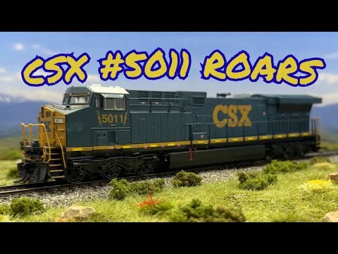 BKMR Unboxing | CSX GE AC6000 #5011 – Paragon 2 Roars to Life