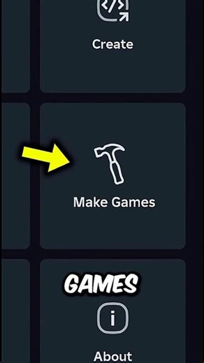 How To MAKE a ROBLOX GAME on MOBILE. #shorts #roblox #gaming #robloxgames #robloxedit