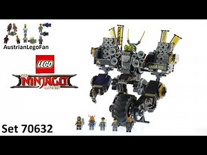 Lego Ninjago Movie 70632 Quake Mech - Lego Speed Build Review