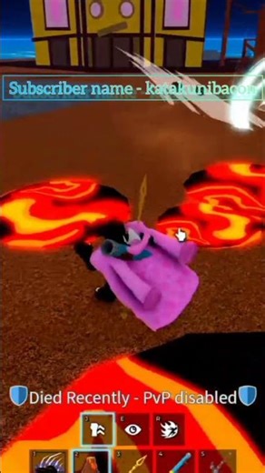 I eated Magma and unlocked all powers with Subscriber #roblox #bloxyawards