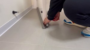 3 Pack Door Draft Blocker, Under Door Noise Stopper, Door Gap Filler Bottom 37.8 inches, Door Noise Blocker Reduce Noise, Cold Air, Dust, Smoke, Wind (Gray, 3pc) (Grey, 3pc) (Black-3pc)