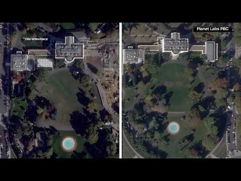 LOOK: Before-and-after of White House East Wing demolition for Trump’s ballroom