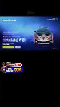 Comment Avoir la Voiture Lamborghini Trône d'Épine Gratuit Fortnite, Débloquer Récompense Sticker