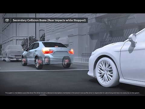 Secondary Collision Brake | Toyota