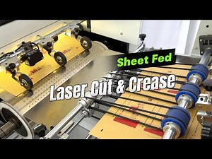 Sheet Fed Laser Die Cutter - Cutting and Creasing of Folding Carton LC5035