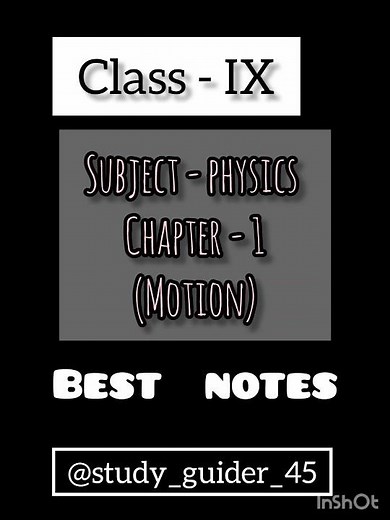 Motion Class 9 Physics | Chapter 1 | Full Theory + Mind Map + Proving Equations 🚀📈