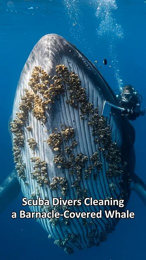 63K views · 1.7K reactions | Cleaning Barnacles Off Whales #whalecare #oceancleanup #blueplanet #ecoheroes #sealife | Love Dolphins & Whale | Facebook