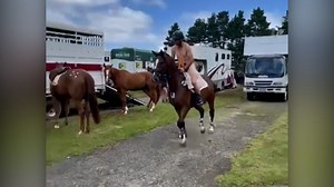 'I can never unsee this!': Olympian temporarily banned after donning mankini