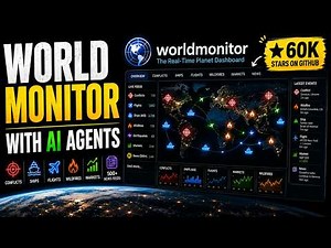 World Monitor With AI Agents, 60K Stars on GitHub
