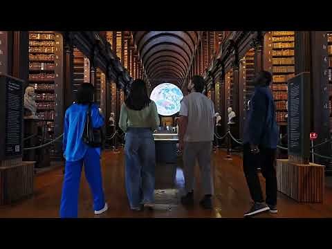 Stepping into the Old Library at Trinity College Dublin