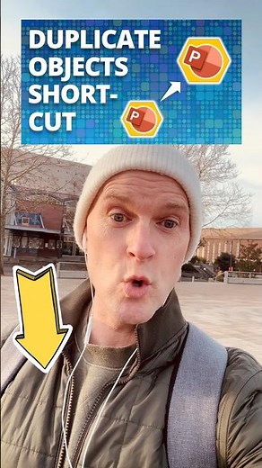 Duplicate Objects Fast in PowerPoint! 👆