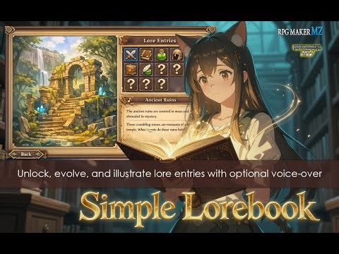 Lorebook plugin for RPG Maker MZ (MV)
