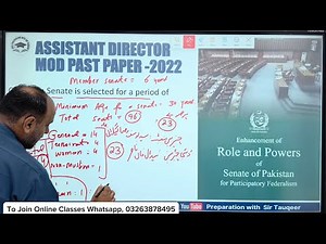 Assistant Director MOD 2022 Past Paper Solved | FPSC PPSC ASF AJKPSC SPSC gk| MOD