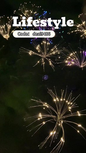 We're so excited to share a perfect way to add a little sparkle to your outdoors this holiday season – dazzling firework lights! 🎆✨ To grab these amazing lights, head over to the Temu app and search for 【deal9486】 🙌 #Temu #Temufinds #shoptemu #outdoordecor #holidayvibes