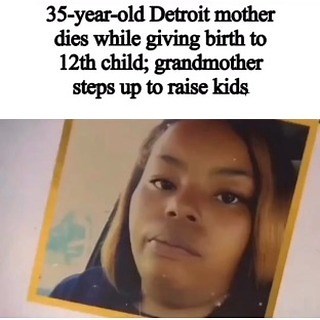 44 reactions · 7 comments | 35 year old woman d!e while trying to give birth to her number 12 child, may her soul Rest In peace If had a baby every year it means she started giving birth at the age of 23. ➖➖➖➖➖➖➖➖➖➖ Follow@pregnancybabynyou ➖➖➖➖➖➖➖➖➖➖ | Pregnancy baby and you- PBY | Facebook