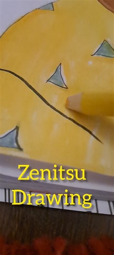 Whom should I draw next?😀❤️#anime #character #foryou #drawing #demonslayer #zenitsu.