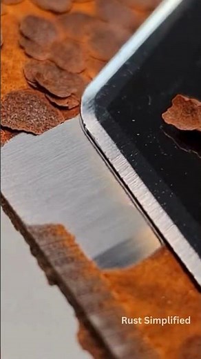 Rust Removal ASMR 💥 9 Second Satisfying Rust Simplified Hack 2026 😱 Shiny Metal Revealed