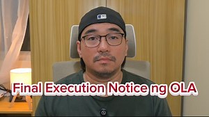 51K views · 480 reactions | Ano ang Final Execution Notice ng OLA...