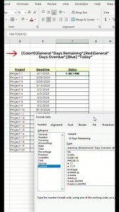 77K views · 610 reactions | Deadline Tracker using TODAYS function | Excel Basics | Facebook