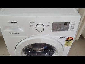 LG/Samsung Front Load Washing Machine - Where is the Serial Number?