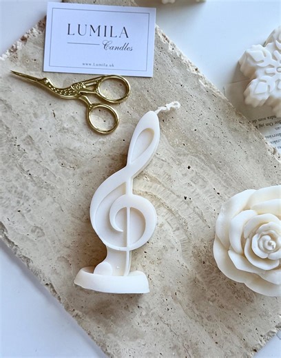 Music/musical Note Candle Gift Box - Etsy